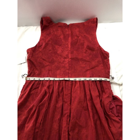 NEW Rabbit Rabbit Rabbit Rabbit Designs Sleeveless Dresses SIZE 16 ORANGE(A19) - Picture 4 of 6